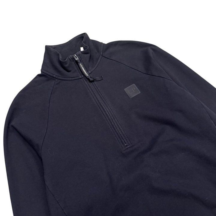 CP Company Navy Quarter Zip Jumper (S)