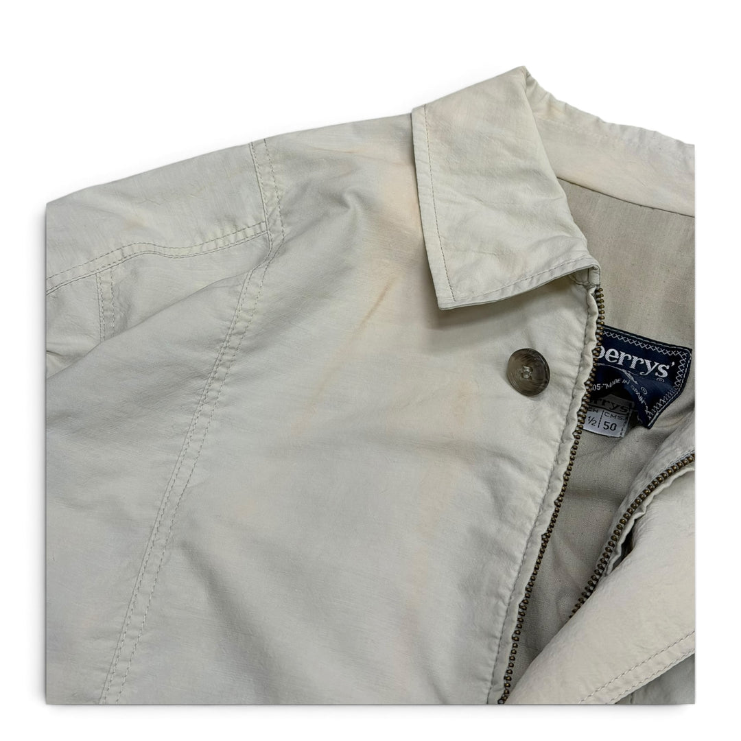 Vintage Burberrys Bomber Jacket Light Grey (L)