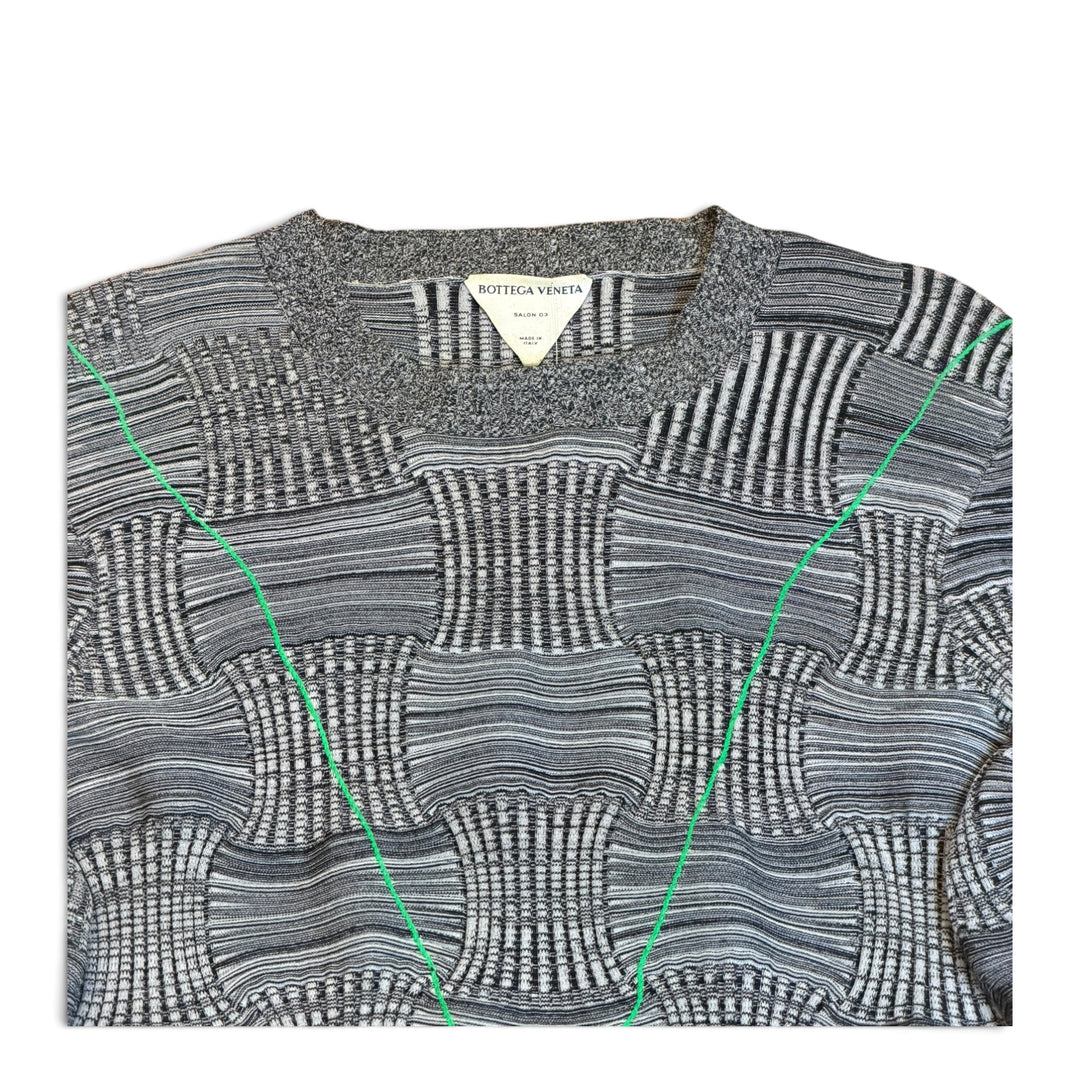 Bottega Veneta SS20 Intrecciato Knit Sweater (S)