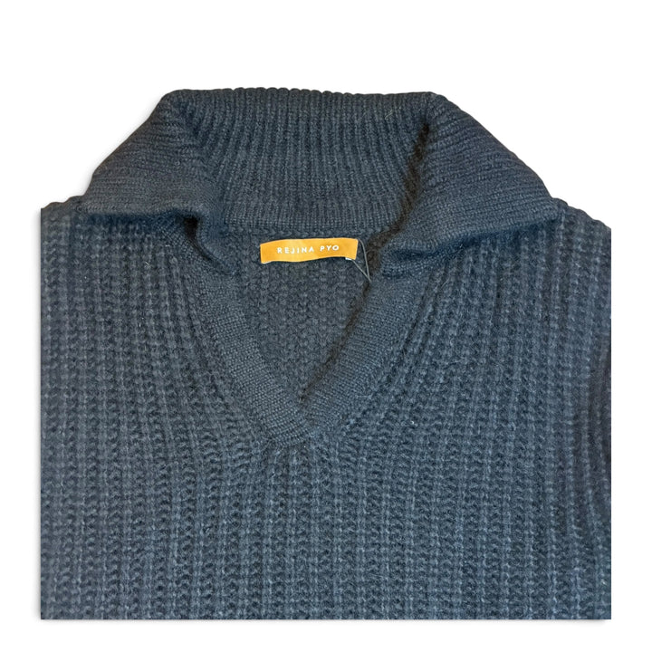 Vintage Rejina Pyo Black Knitted Sweater (S)