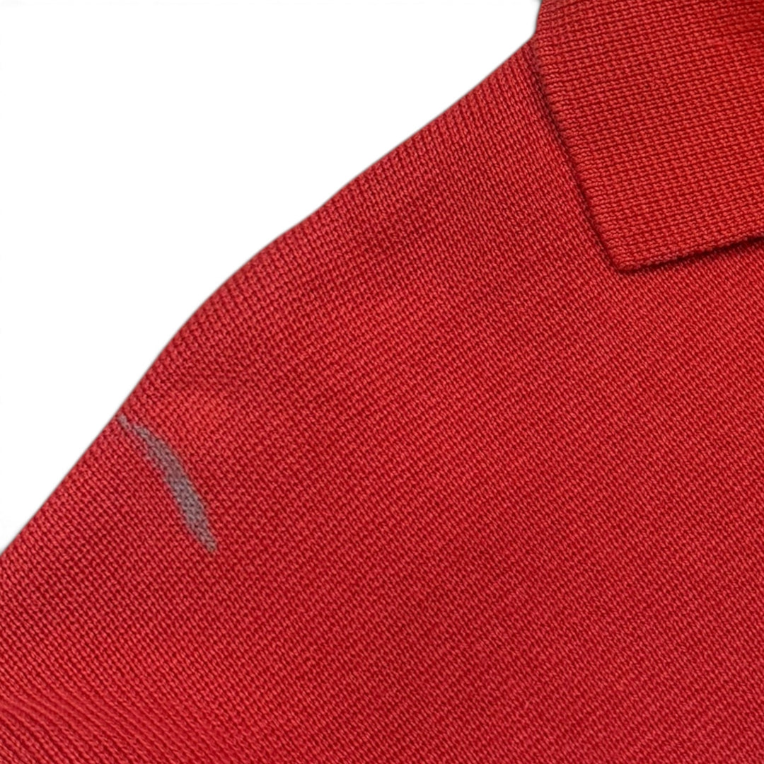 Vintage Lacoste Navy Heavy Knitted Jumper (L)