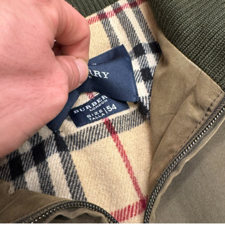 Vintage Burberrys Wool Lined Jacket Faded Brown (L)