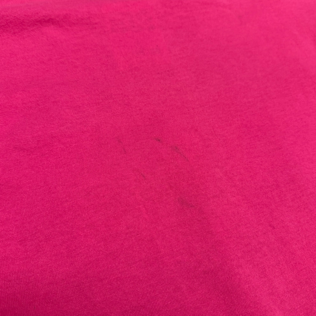 Vintage Pink Funny Graphic T-Shirt (L)