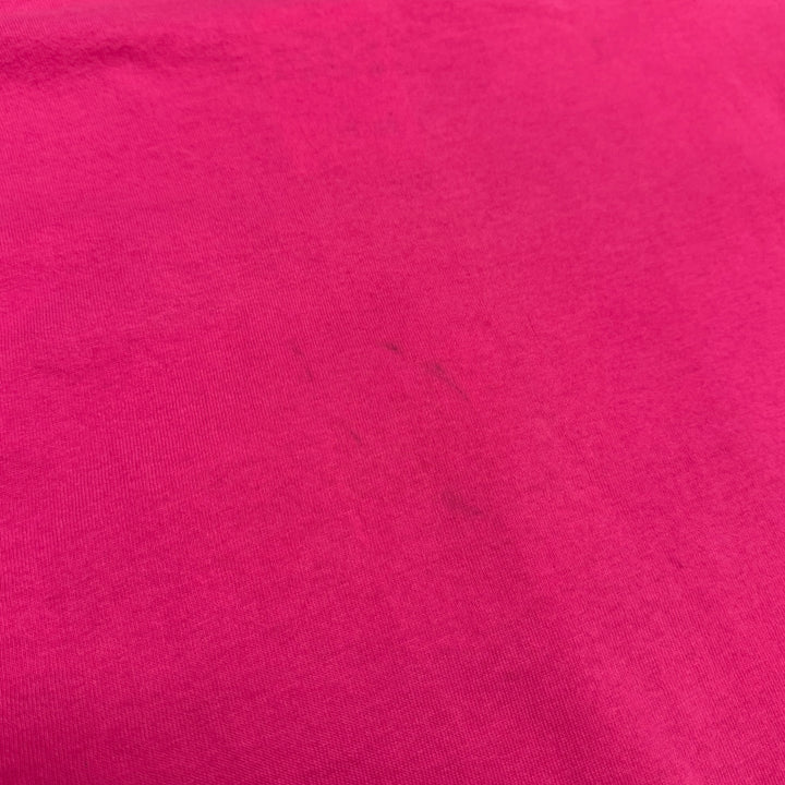Vintage Pink Funny Graphic T-Shirt (L)
