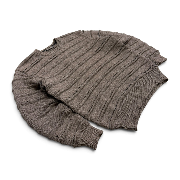 Vintage Issey Miyake Men Cable Knit Jumper (L)