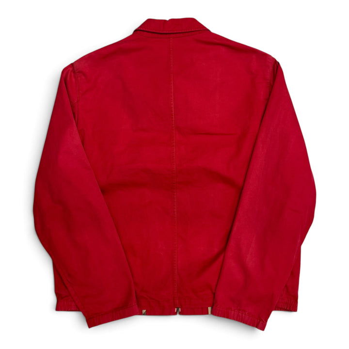 Vintage Burberrys Harrington Style Jacket Red (M)