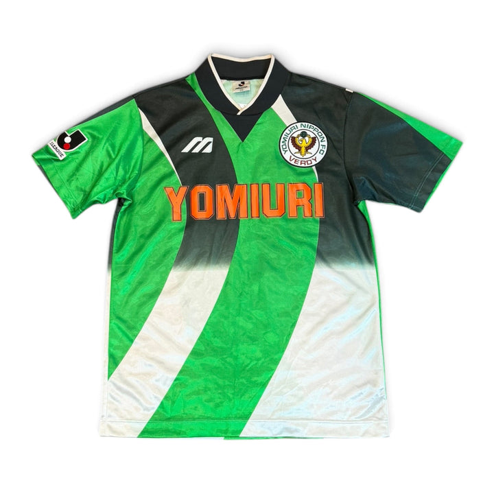 1995/1996 Vintage Verdy Kawasaki Mizuno Home Football Top (L)