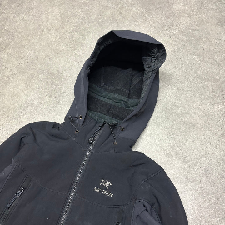 Arc'teryx Black Lightweight Shell Jacket (Women's S)