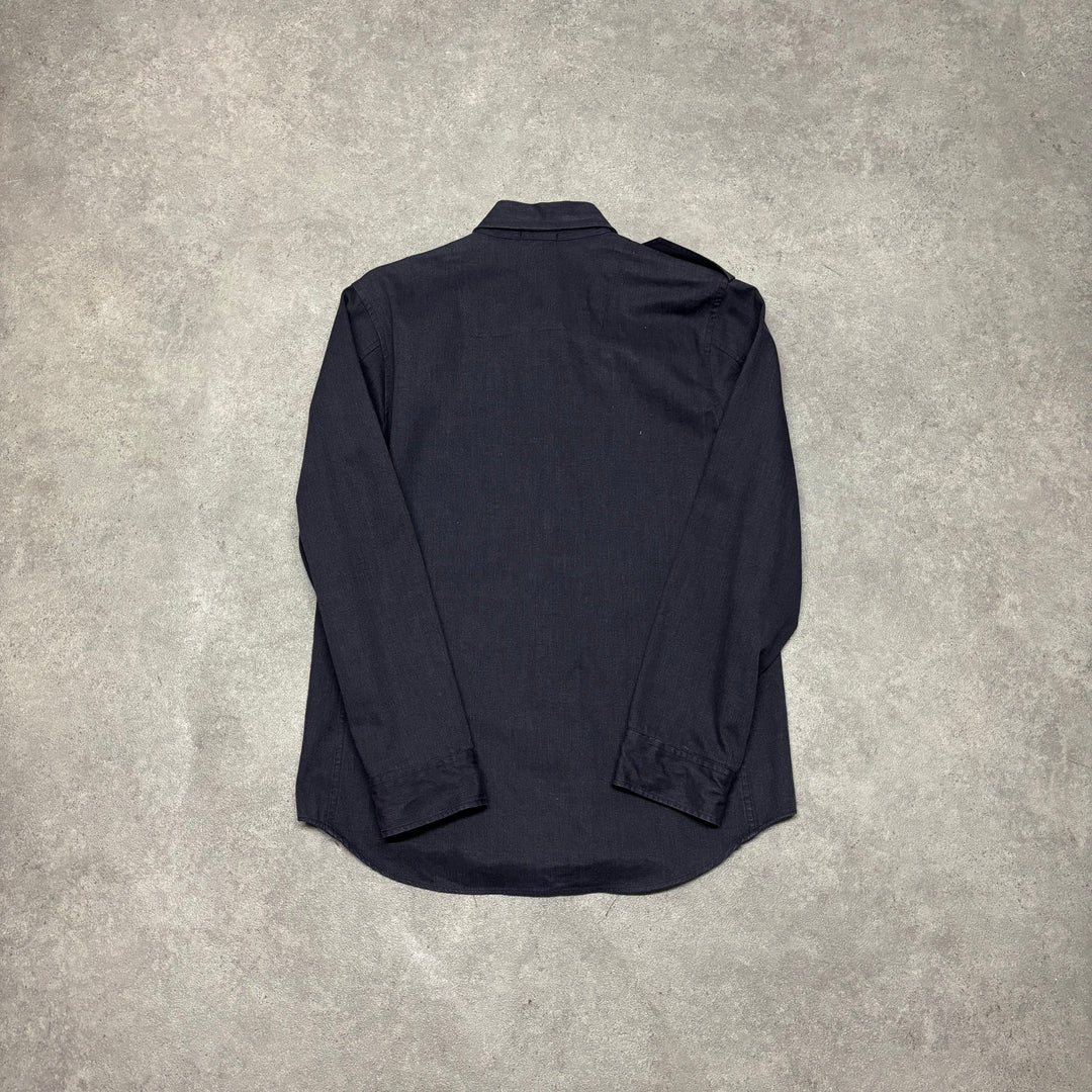 A/W 2007 Stone Island Navy Overshirt Jacket (M)