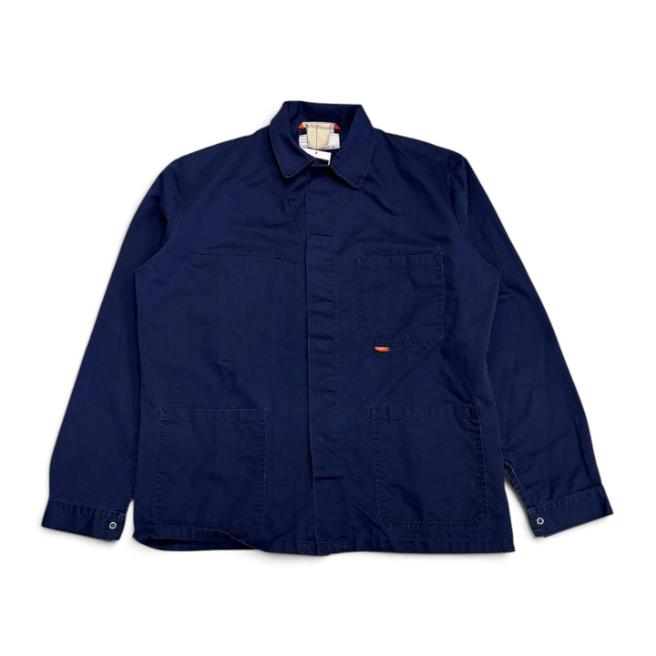 Vintage French Chore Navy Jacket (M)