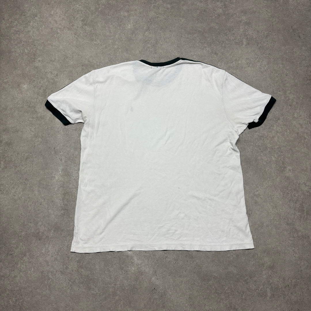 90's Polo Ralph Lauren White Crewneck T-Shirt (XXL)