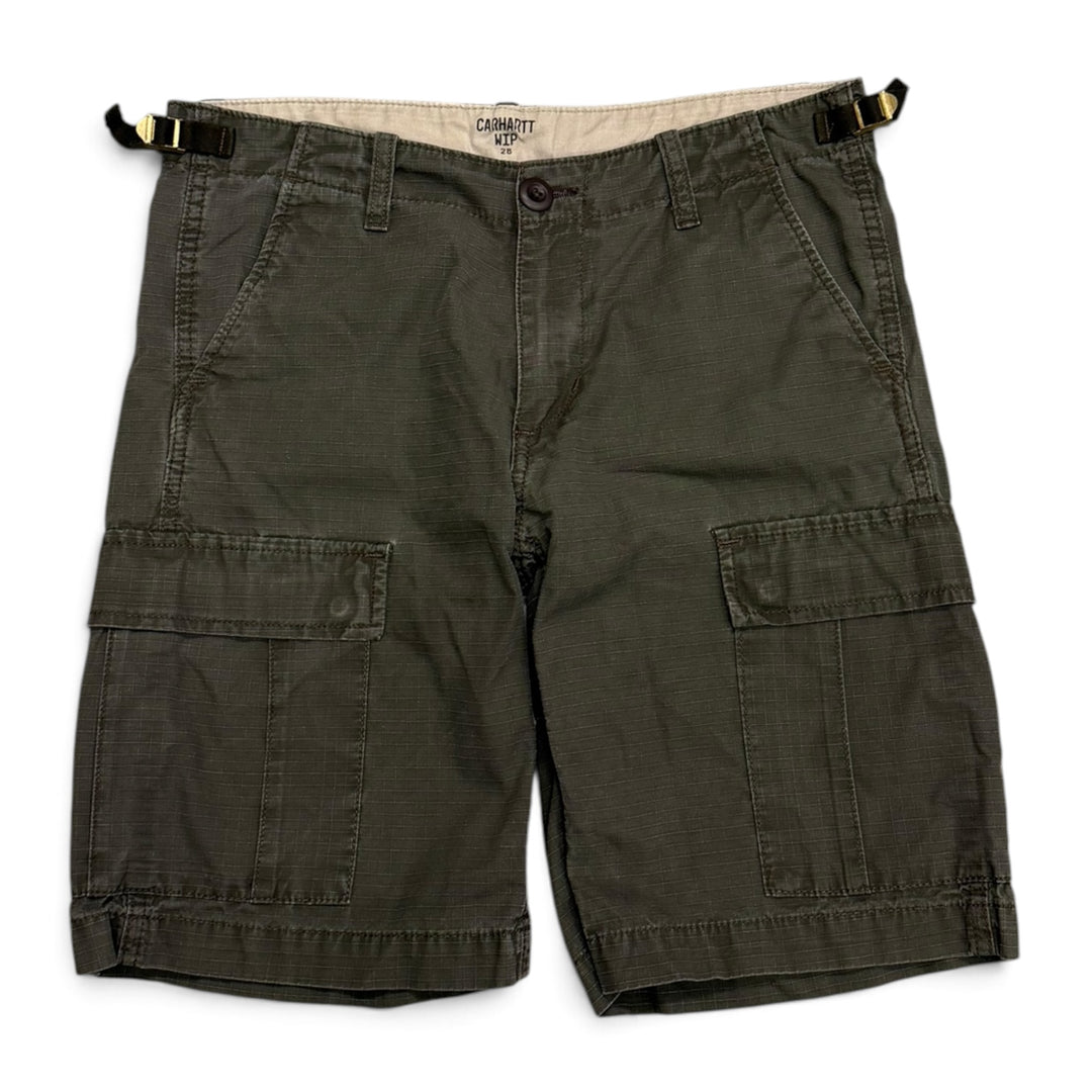 Vintage Carhartt Green Cargo Shorts (28)