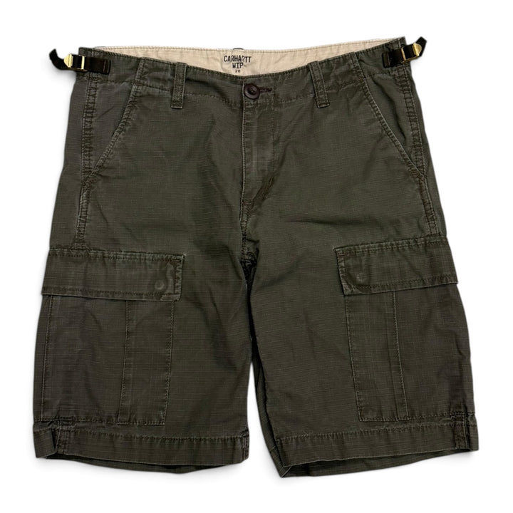 Vintage Carhartt Green Cargo Shorts (28)