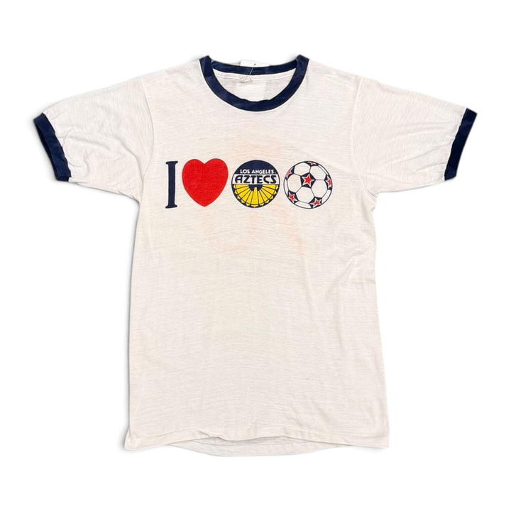 70’s Vintage LA Aztecs Football Ringer T-Shirt (S)