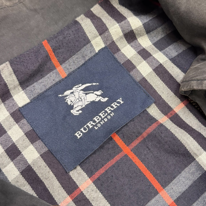 Vintage Burberrys Harington Style Jacket Faded Navy (XL)