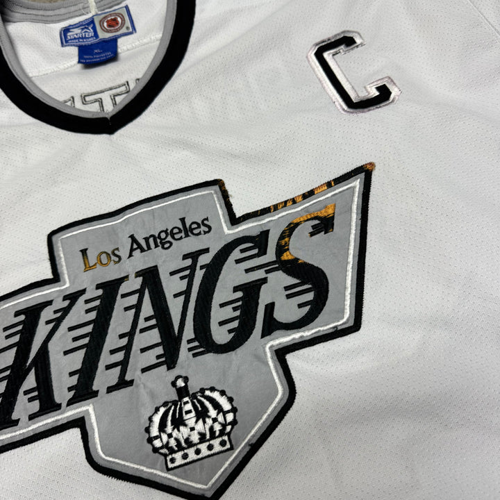 90's Vintage LA Kings Wayne Gretzky Starter Jersey (XL)