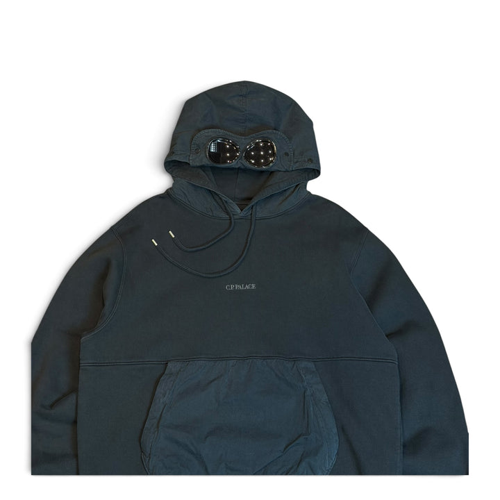 BNWT Palace x CP Company Navy Pullover Hoodie (XL)