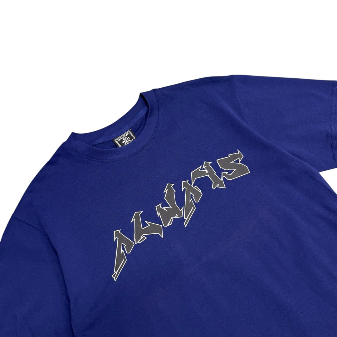 Always Do Blue Spell Out T-Shirt (M)