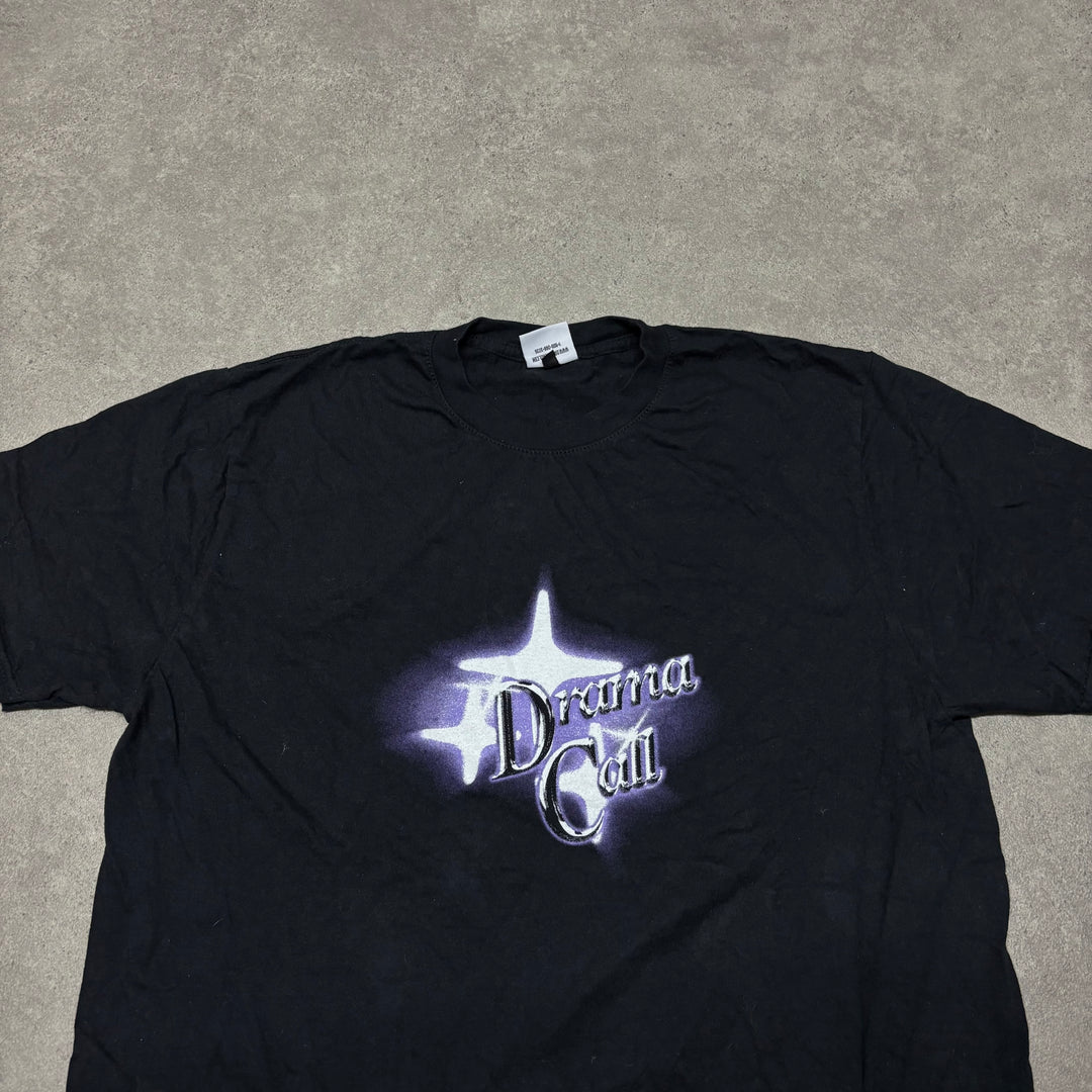 Drama Call Black Graphic T-Shirt (M)