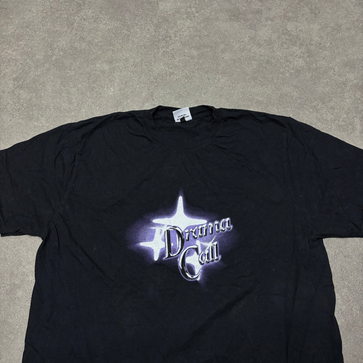 Drama Call Black Graphic T-Shirt (M)