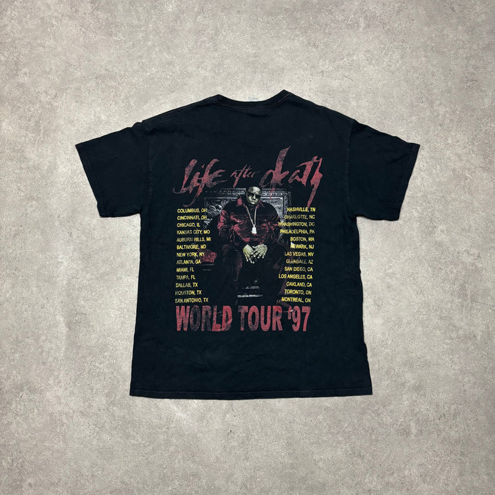 Vintage The Notorious BIG Black Graphic T-Shirt (L)