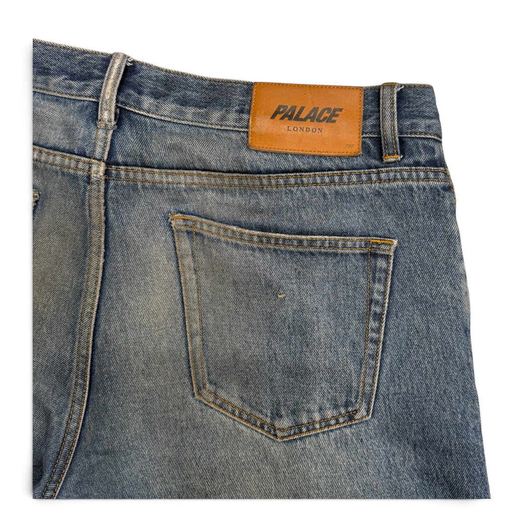 Palace P90 Baggy Denim Jeans Blue (34)