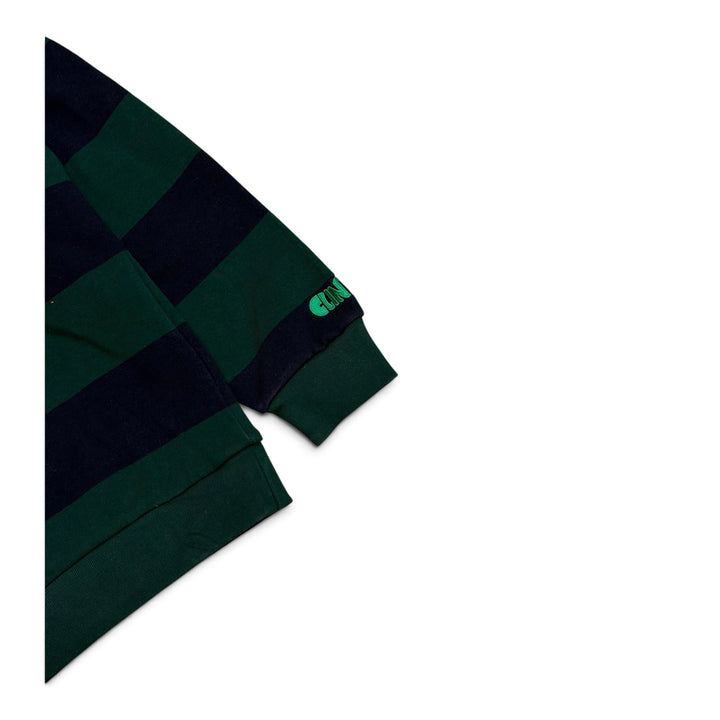 Clint’s Green & Navy Striped Rugby Jumper (M)