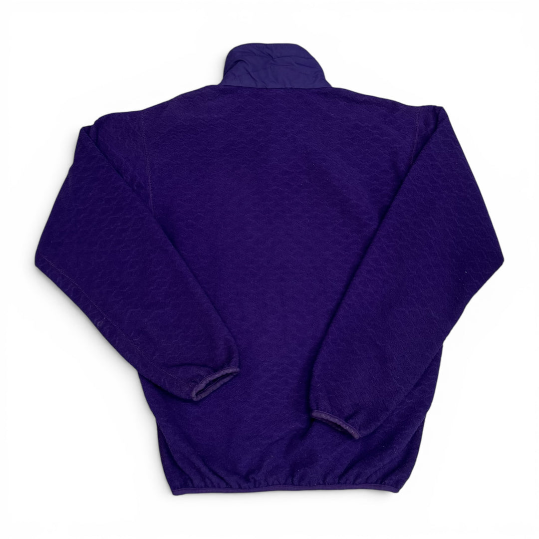 Vintage Patagonia Zip Up Fleece Sweater Purple (M)