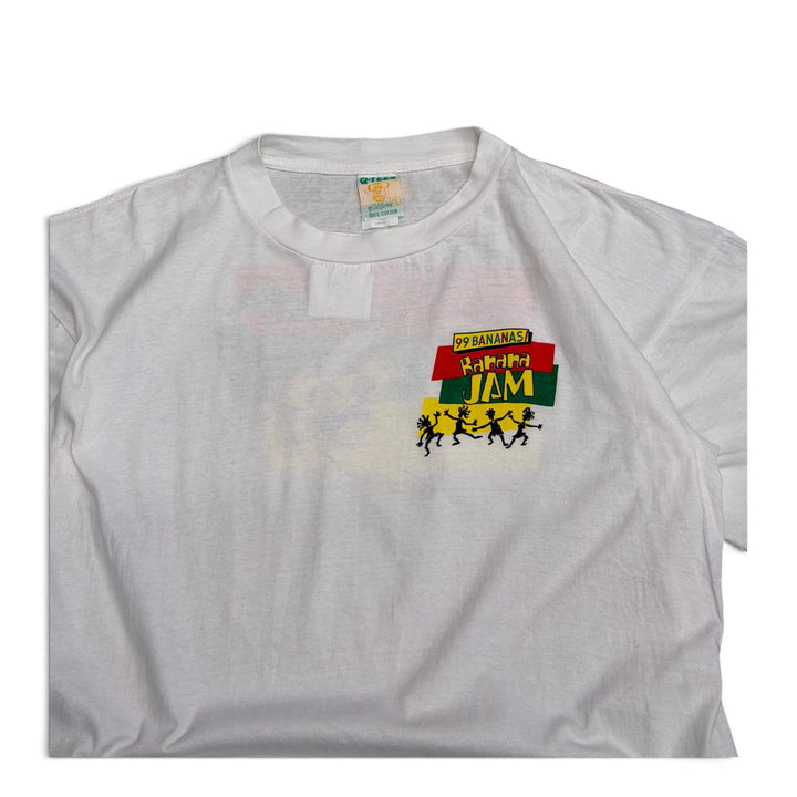 Vintage 99 Banana Jam Graphic T shirt White (L)