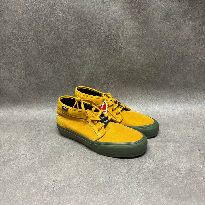 Vans x Patta Chukka 79 Vlt Lx Yellow Trainers (UK7.5)