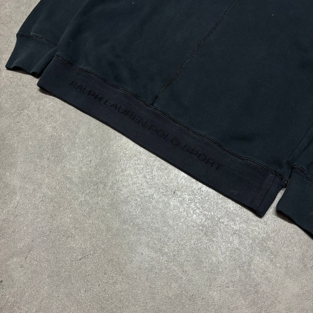 Vintage Polo Sport Black Sweatshirt (S)