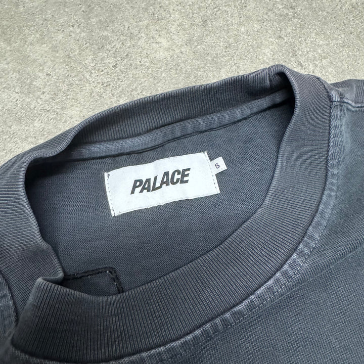 Palace Drop Shoulder Long Sleeve T-Shirt (M)