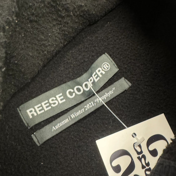 Reese Cooper Black Deep Pile Zip Up Utility Fleece (M)