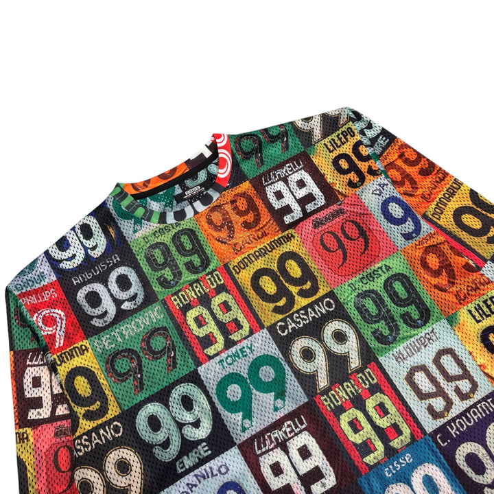 99 Above The Water Mesh Football Top Patterned Jersey (L)