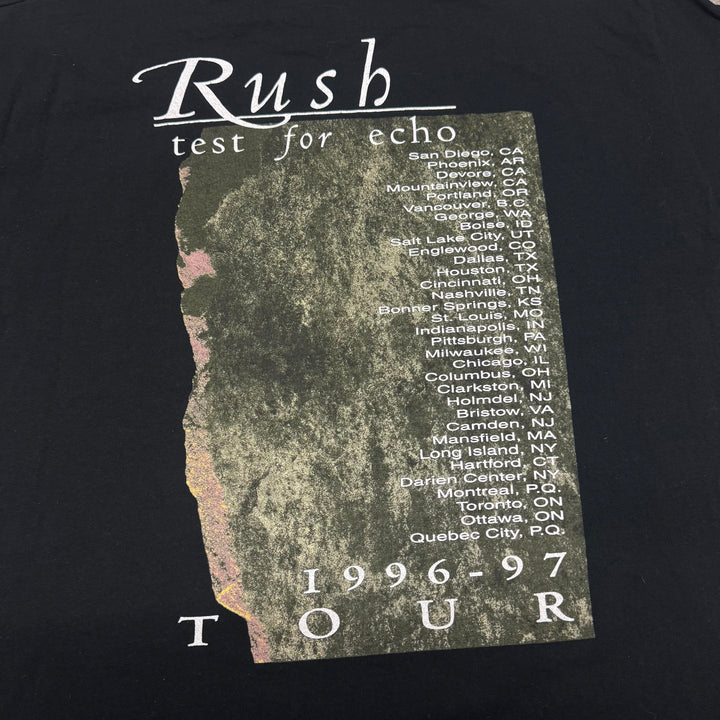 Vintage Rush Test Of Echo T-Shirt 1996-97 Tour (XL)