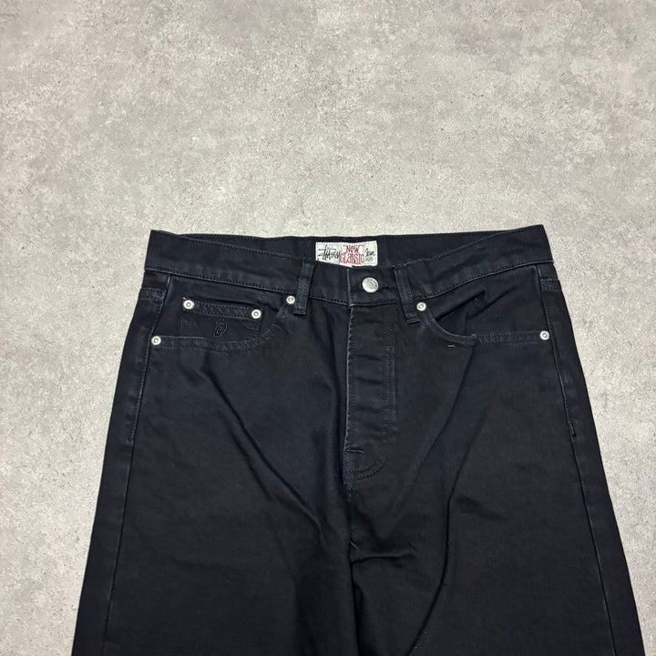 Stussy Black Denim Jeans (30x32)