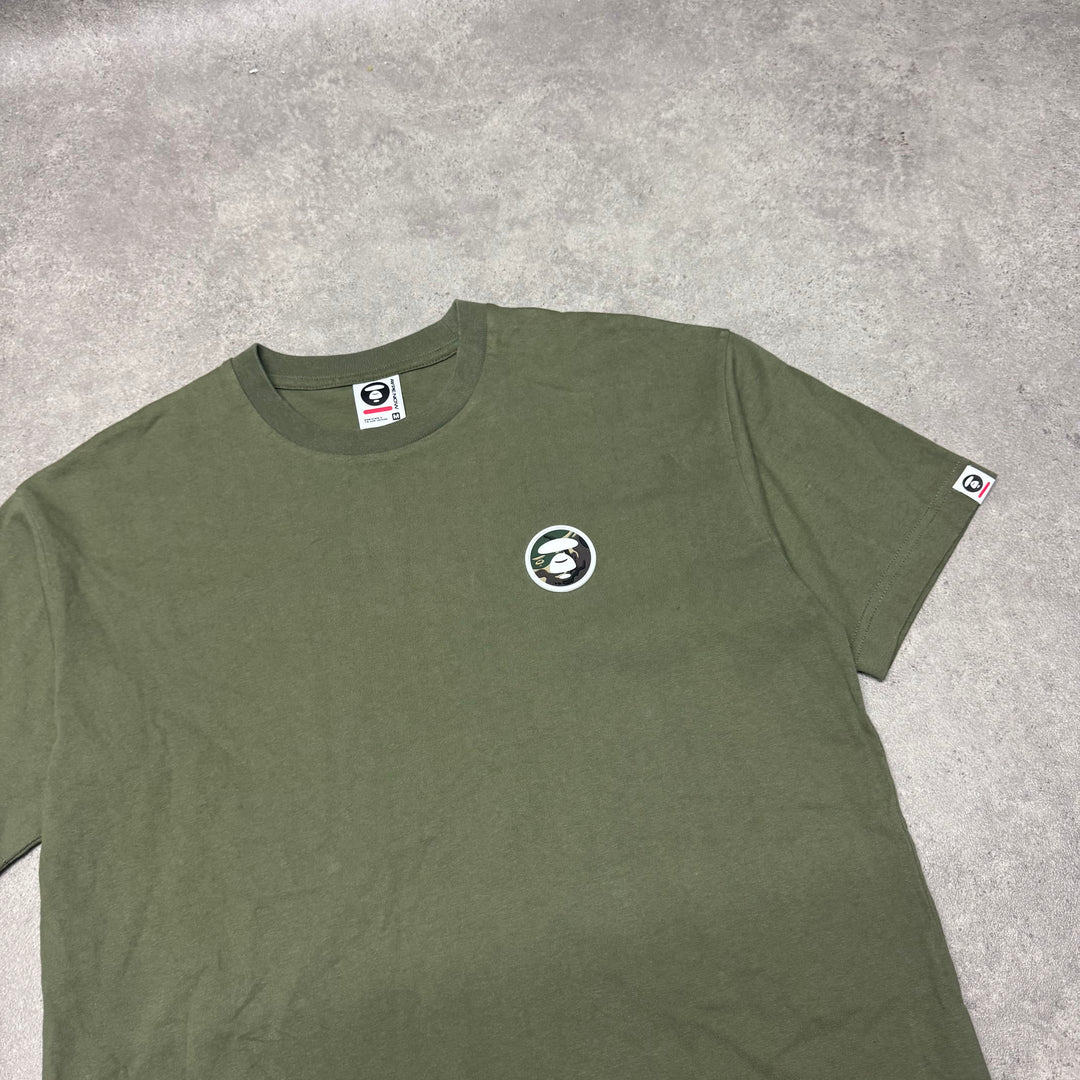 AAPE One Point Khaki T-Shirt (M)