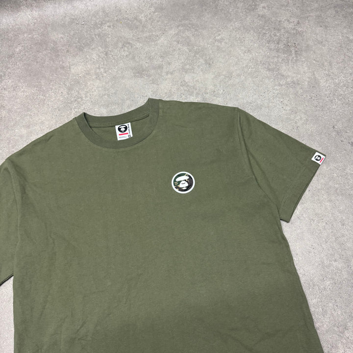 AAPE One Point Khaki T-Shirt (M)