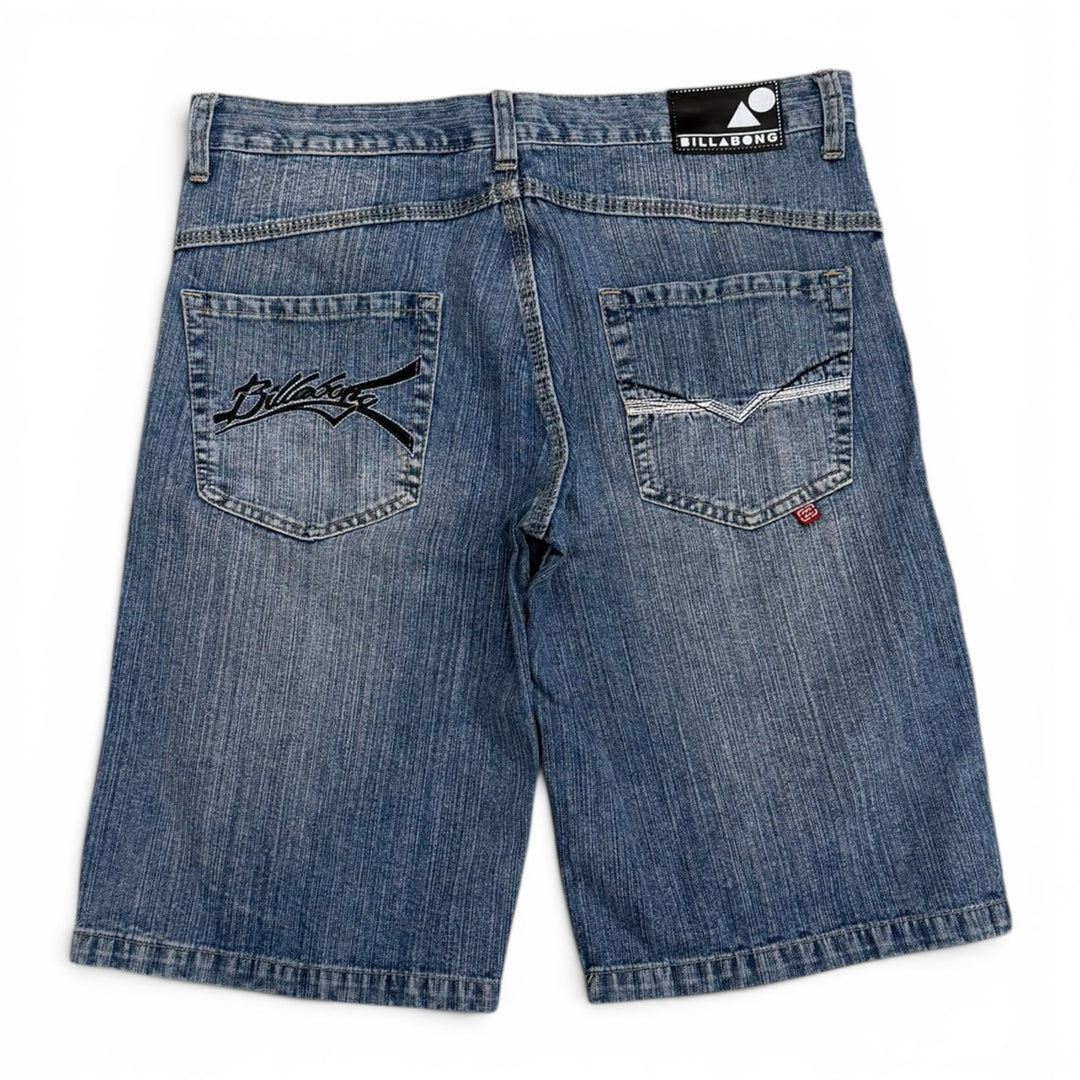 Vintage Billabong Baggy Denim Shorts Blue (38")