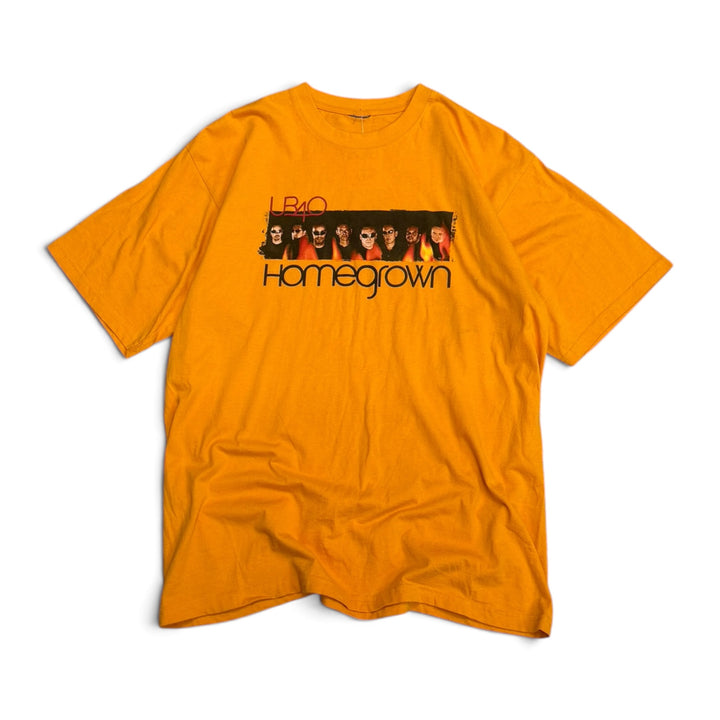 Vintage UB40 Homegrown Graphic T shirt Yellow (L)