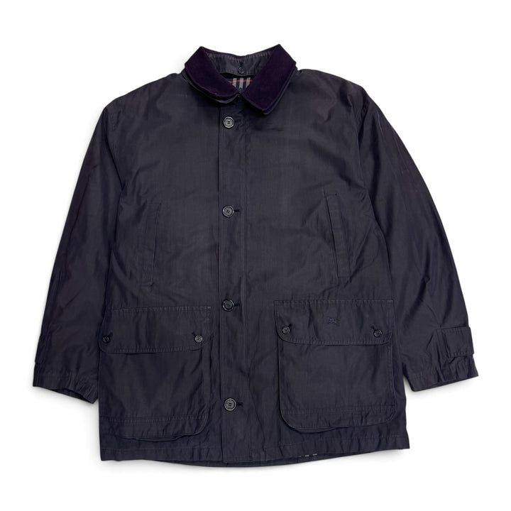 Vintage Burberrys Collard Jacket Navy (L)
