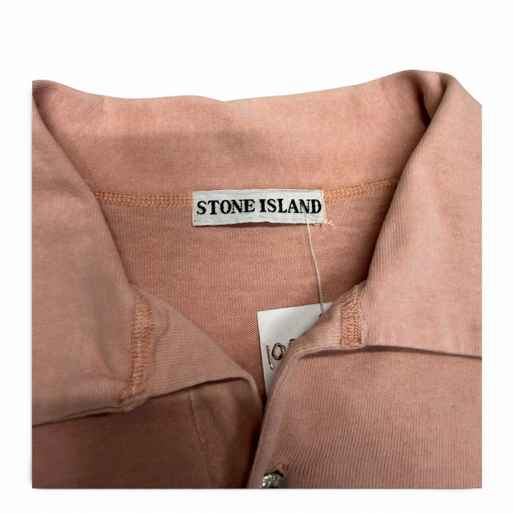 Vintage Stone Island Marina 80's Polo Tshirt Pink (XL)