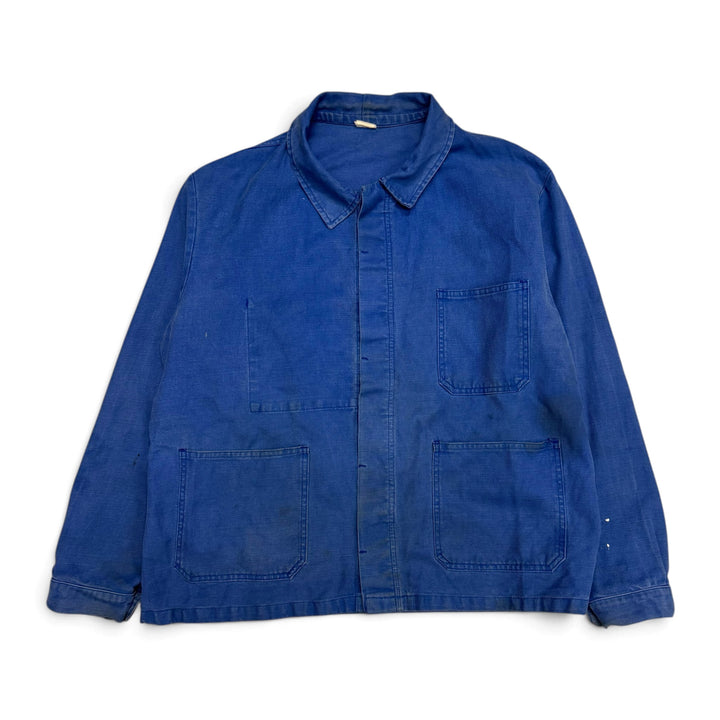 Vintage French Chore Jacket Blue (L)