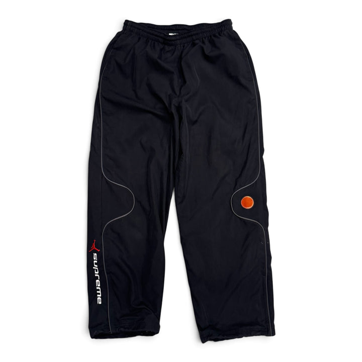 Supreme x Jordan Black Tracksuit Bottoms (L)