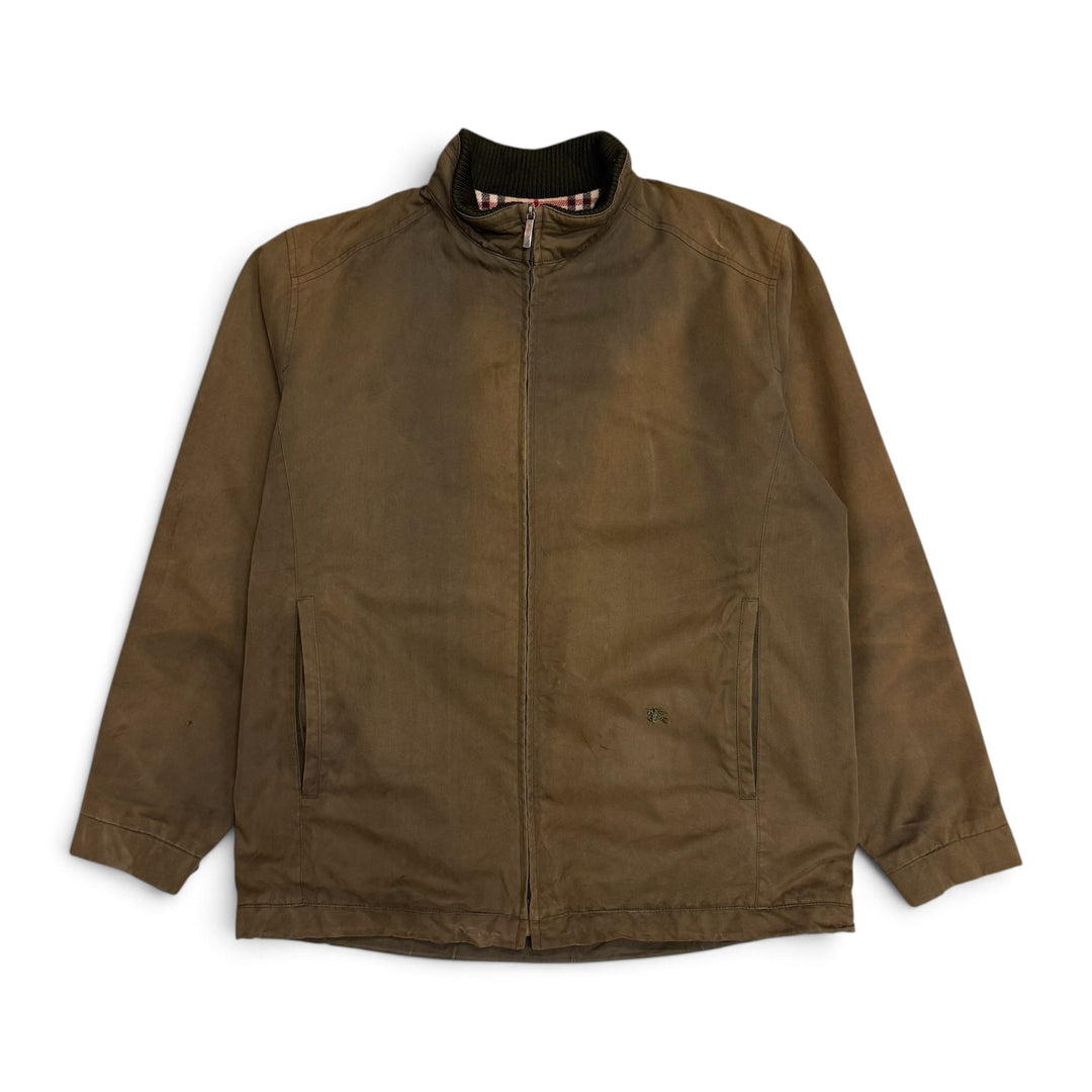 Vintage Burberrys Wool Lined Jacket Faded Brown (L)