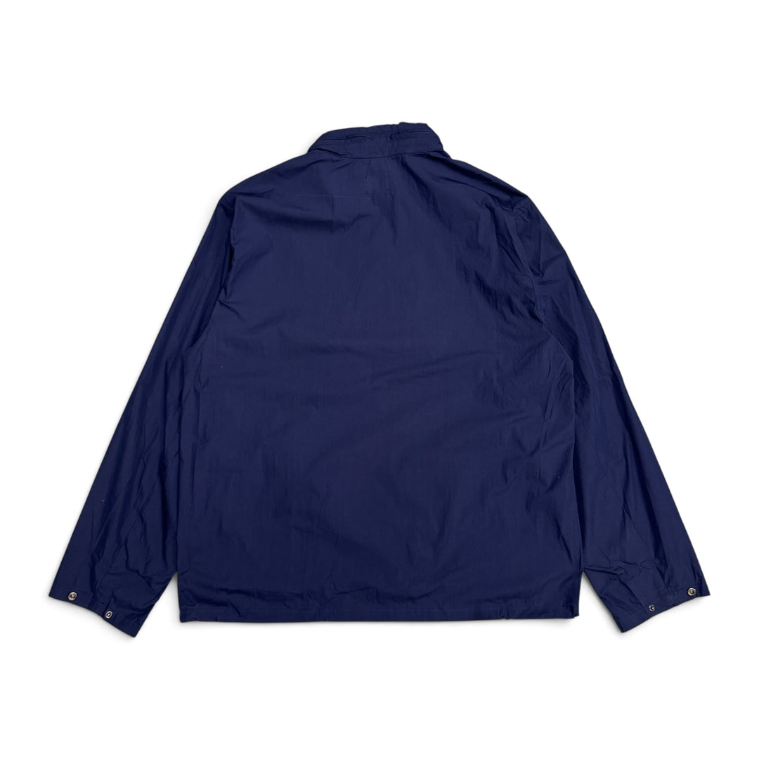 The Trilogy Tapes Packable Festival Jacket Navy Black (L)