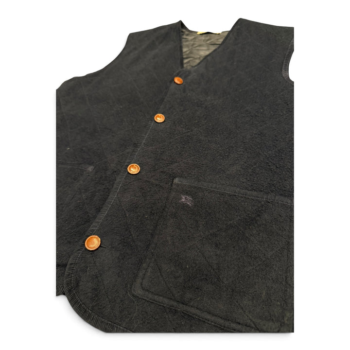 Vintage Burberry Wool Vest Navy (L)