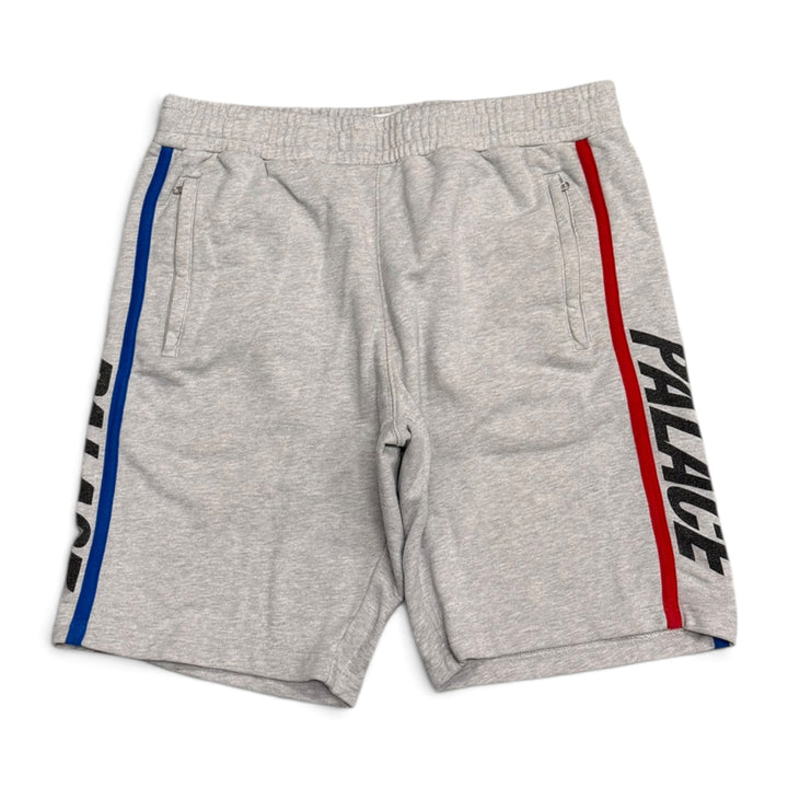 Palace Grey Spell Out Jersey Shorts (XL)