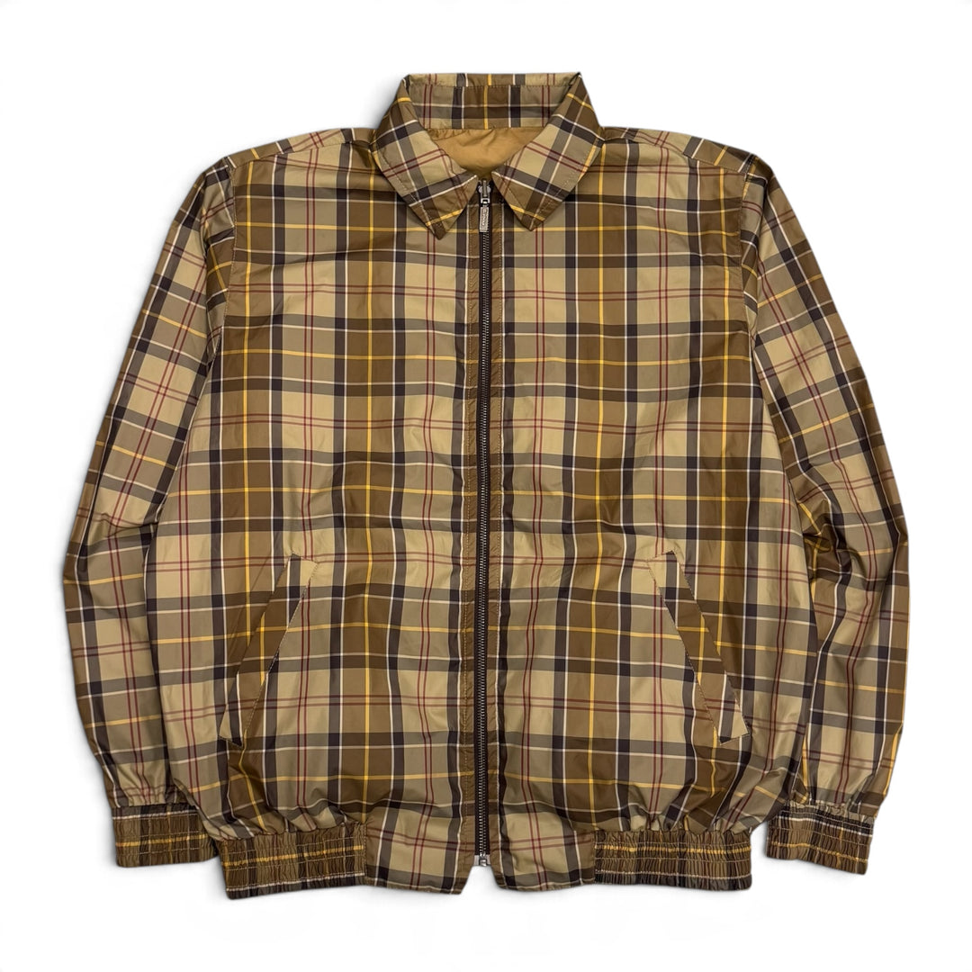 Barbour Reversible Nylon Jacket Brown & Beige (M)