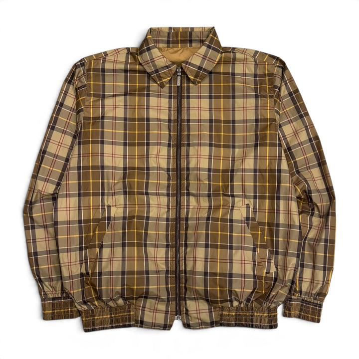 Barbour Reversible Nylon Jacket Brown & Beige (M)